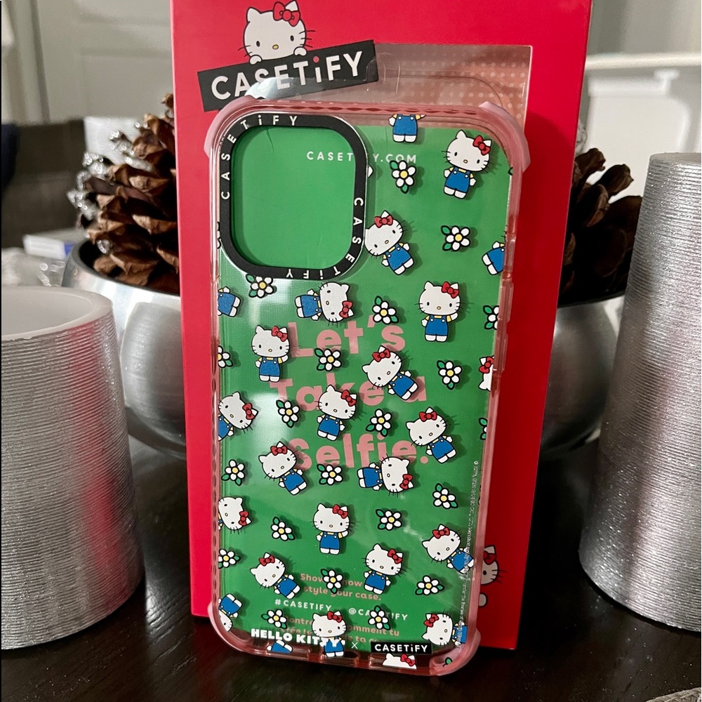 Used Hello Kitty Casetify iPhone 12 Pro Max Case.